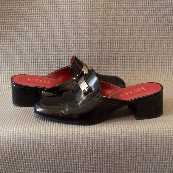 Ralph Lauren Shoes - Ralph Lauren Leather Mule Shoes NWOT